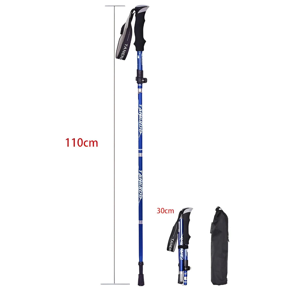 Trekking Pole | Quick-Lock Telescopic & Foldable | 30/36 cm