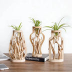 Vase | Branch-Inspired Bamboo & Wood