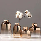 Vase | Glass Gradient & Rose Gold | Multiple Sizes