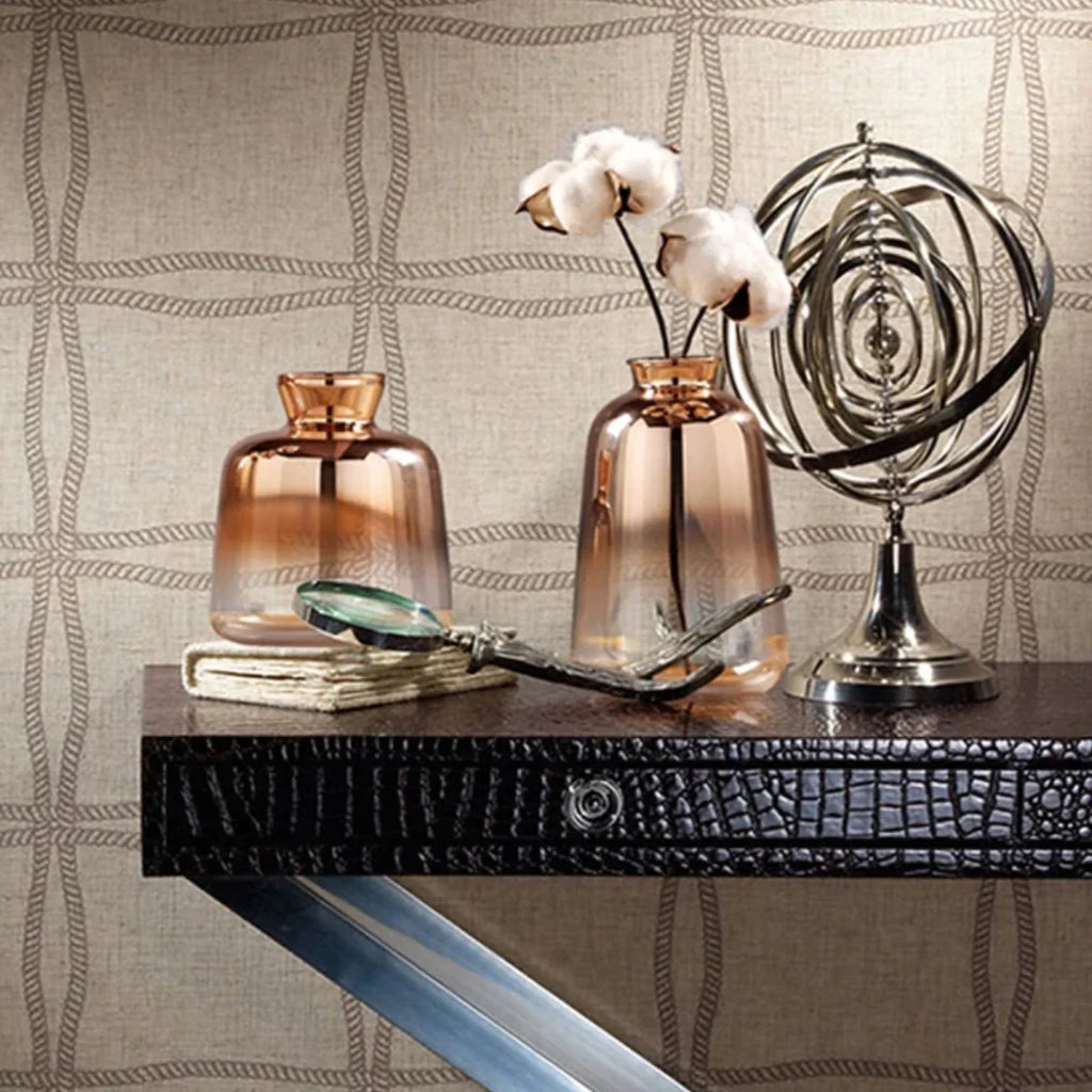 Vase | Glass Gradient & Rose Gold | Multiple Sizes