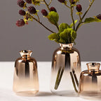 Vase | Glass Gradient & Rose Gold | Multiple Sizes