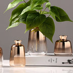 Vase | Glass Gradient & Rose Gold | Multiple Sizes