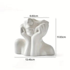 Vase | Sculptural Ceramic Finish | Medium & Large