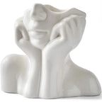 Vase | Sculptural Ceramic Finish | Medium & Large