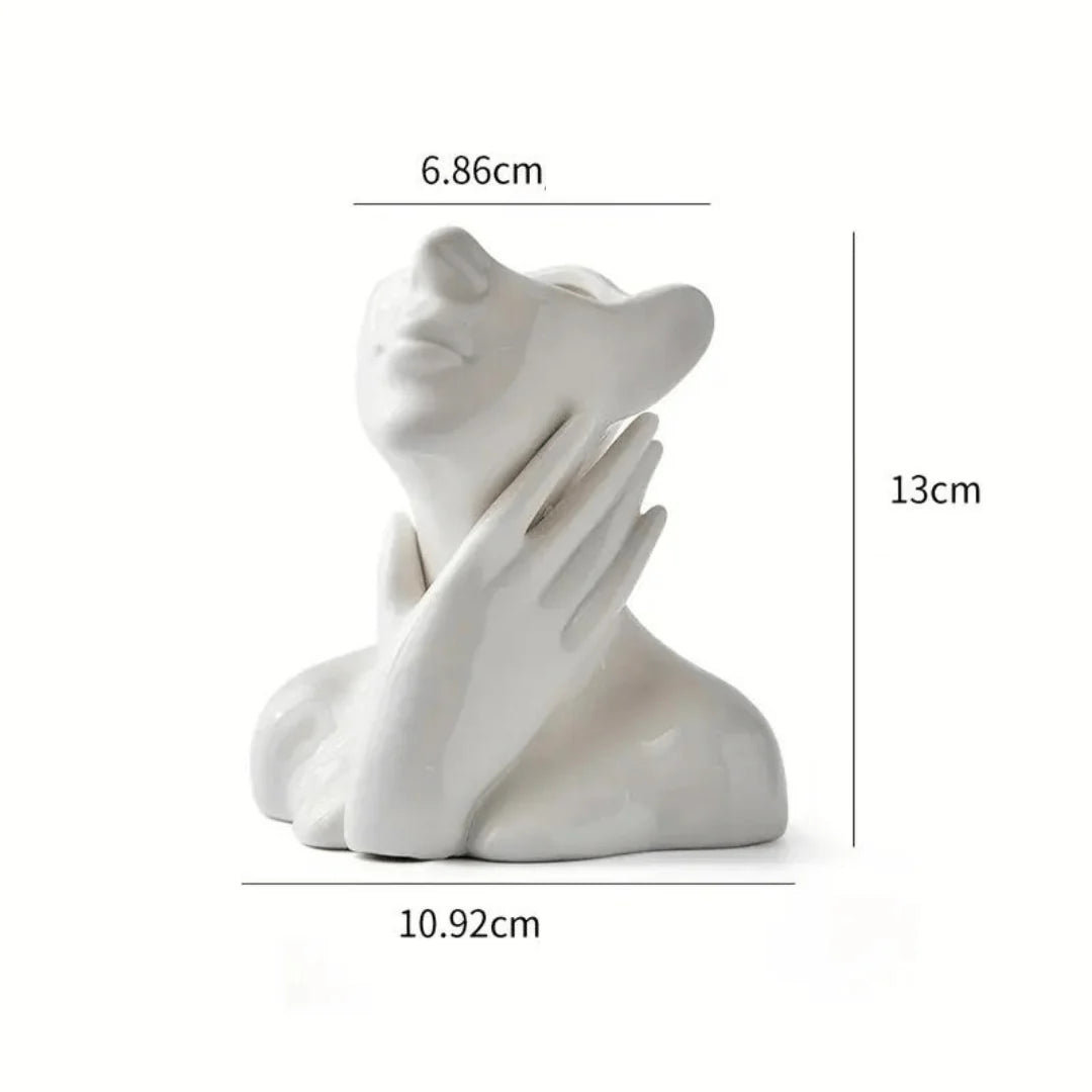 Vase | Sculptural Ceramic Finish | Medium & Large