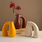 Vase | Sculptural N-Shaped Ceramic | Medium