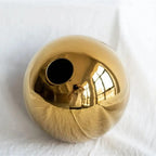 Vase | Spherical Glossy Gold | Available In 3 Sizes