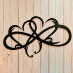 Wall Art | Metal Infinity Heart | 30 x 25 & 40 x 35 cm