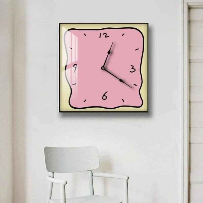 Wall Clock | Digital & Easy-To-Read | 30 x 30 & 40 x 40 cm