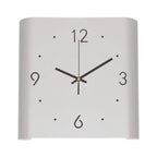 Wall Clock | Double-Sided Square & Silent | Battery-Operated