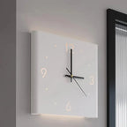 Wall Clock | Double-Sided Square & Silent | Battery-Operated