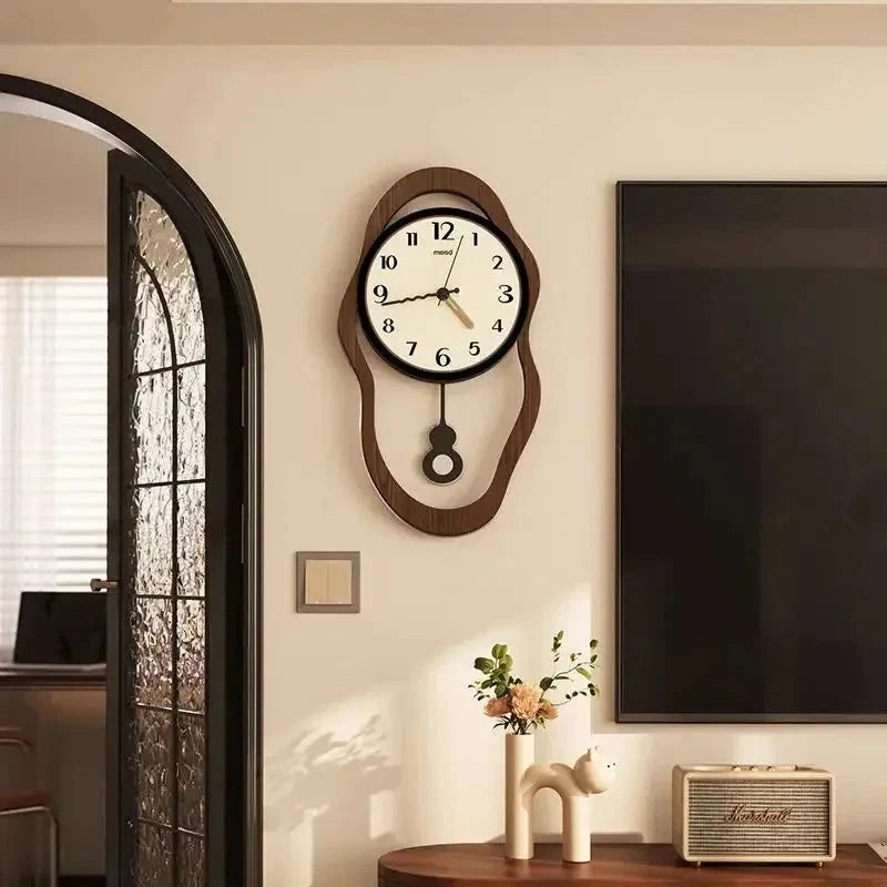 Wall Clock | Elongated Acrylic & Silent Operation