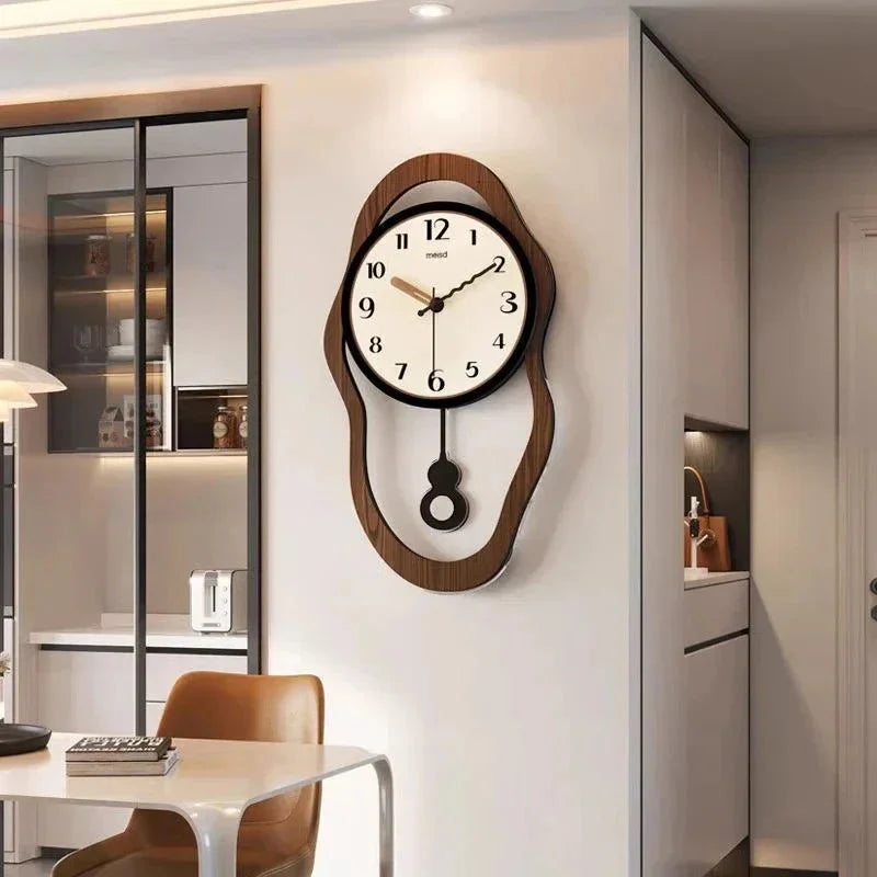 Wall Clock | Elongated Acrylic & Silent Operation