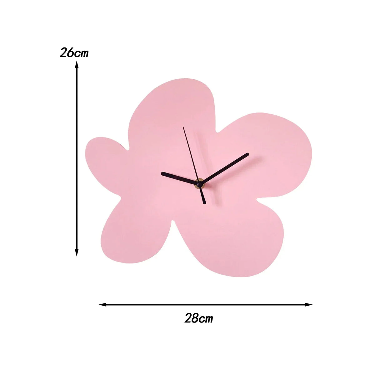 Wall Clock | Floral Design & Silent Mechanism