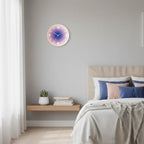 Wall Clock | Glass & Acrylic | Silent Quartz Movement | 30 Cm Diameter