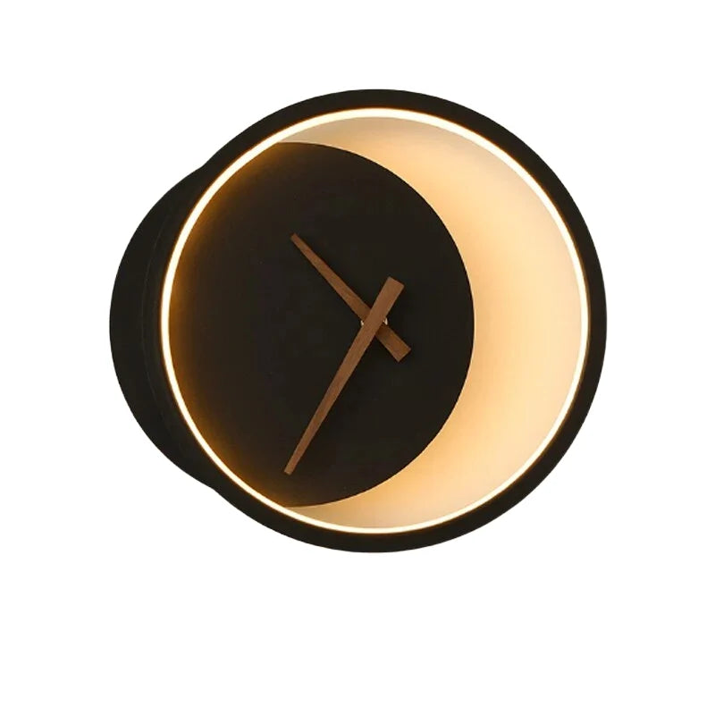 Wall Clock | Integrated Ambient LED & Silent Sweep | 30 cm