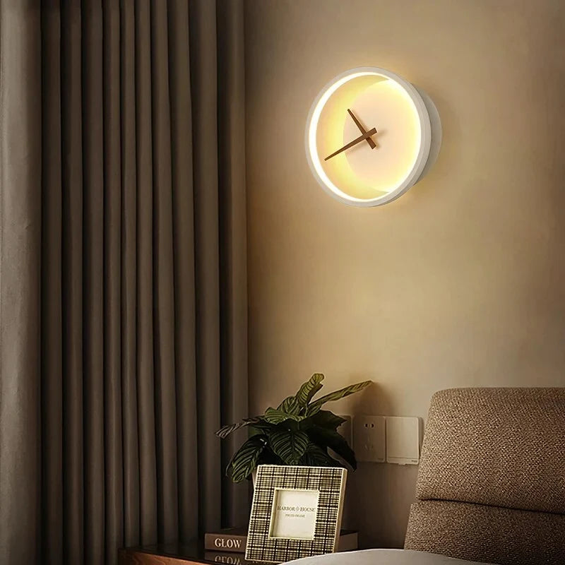 Wall Clock | Integrated Ambient LED & Silent Sweep | 30 cm