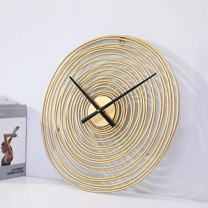 Wall Clock | Metal & Silent Mechanism | 49 cm Diameter