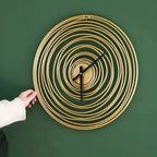 Wall Clock | Metal & Silent Mechanism | 49 cm Diameter