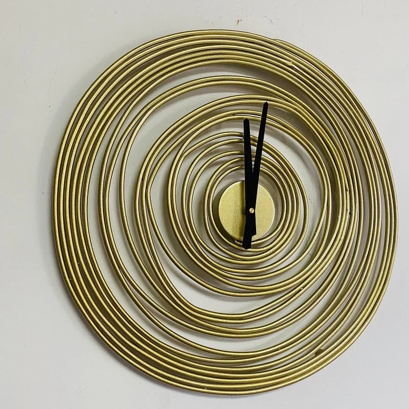 Wall Clock | Metal & Silent Mechanism | 49 cm Diameter