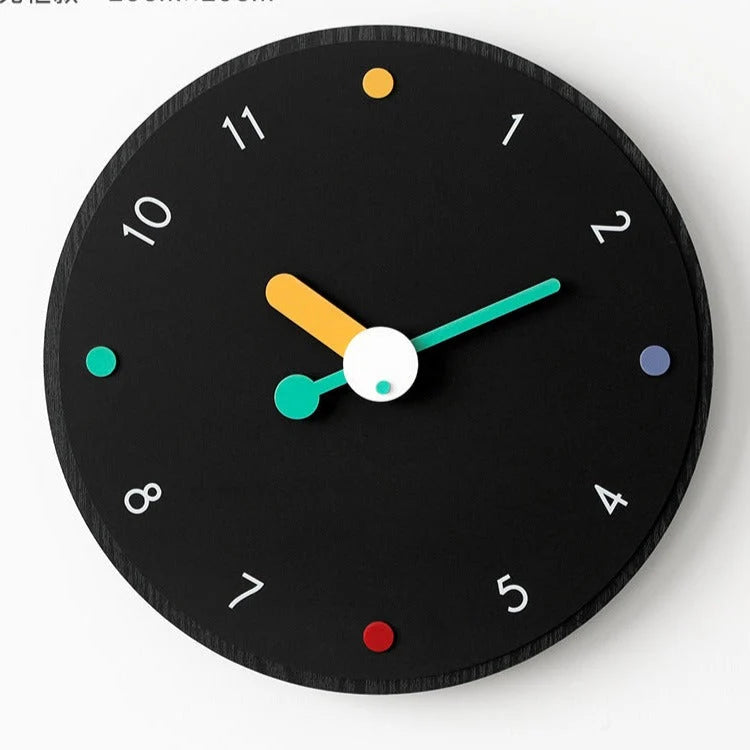 Wall Clock | Minimalist Design & Silent Sweep | 30 cm
