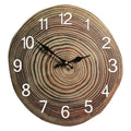 Wall Clock | Minimalist Wooden Silent Quartz | 30 cm