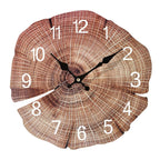 Wall Clock | Minimalist Wooden Silent Quartz | 30 cm