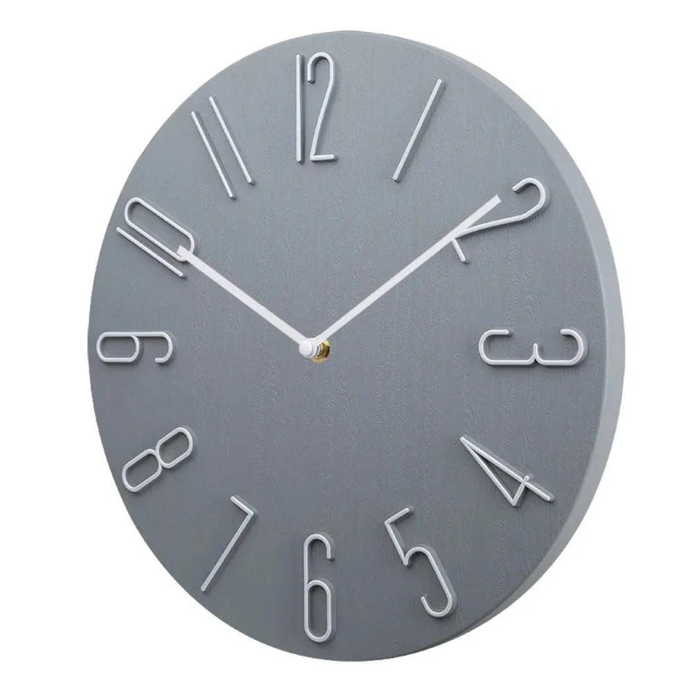 Wall Clock | Modern Minimalist & Ultra-Quiet Movement | 20 cm Diameter