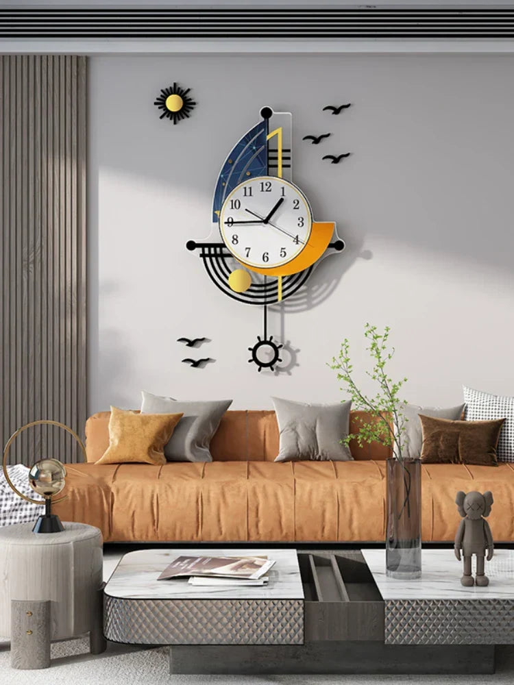 Wall Clock | Sailboat Design & Silent Sweep