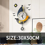 Wall Clock | Sailboat Design & Silent Sweep