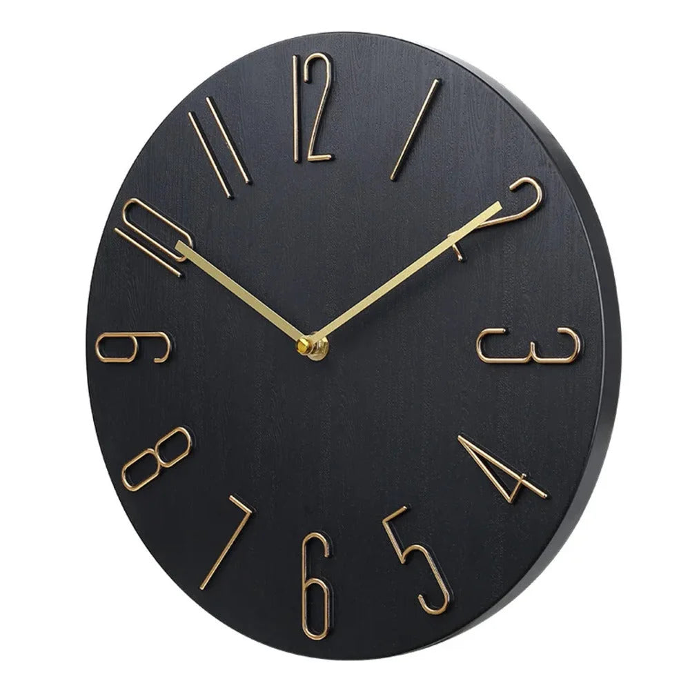 Wall Clock | Silent & Minimalist | 20 cm Diameter
