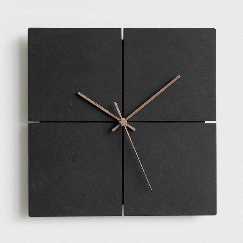 Wall Clock | Silent Quartz Movement & Minimalist Design | 30 cm Diameter
