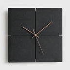 Wall Clock | Silent Quartz Movement & Minimalist Design | 30 cm Diameter