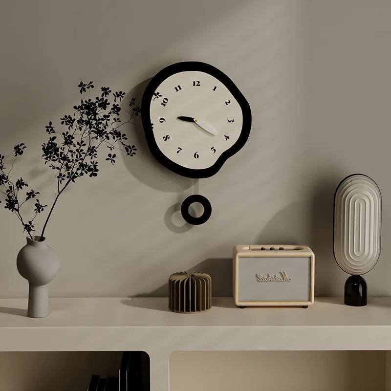 Wall Clock | Silent Quartz Movement & Scandinavian Design | 30 x 30 cm