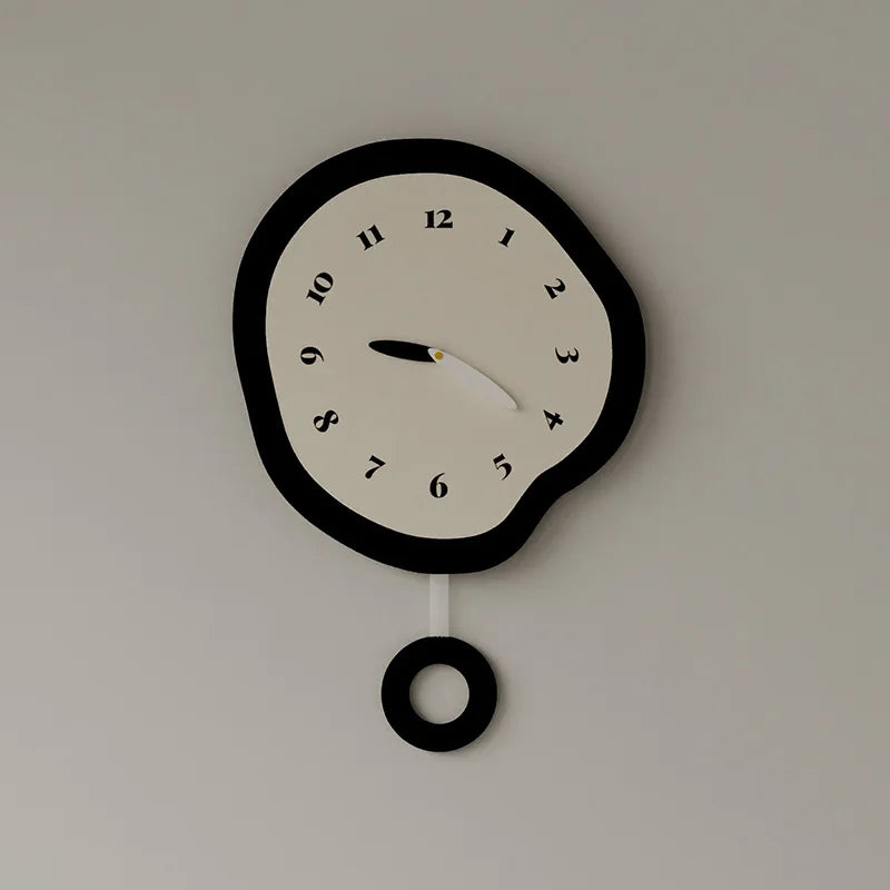 Wall Clock | Silent Quartz Movement & Scandinavian Design | 30 x 30 cm