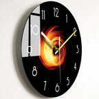 Wall Clock | Silent Quartz & Organic Glass Dial
