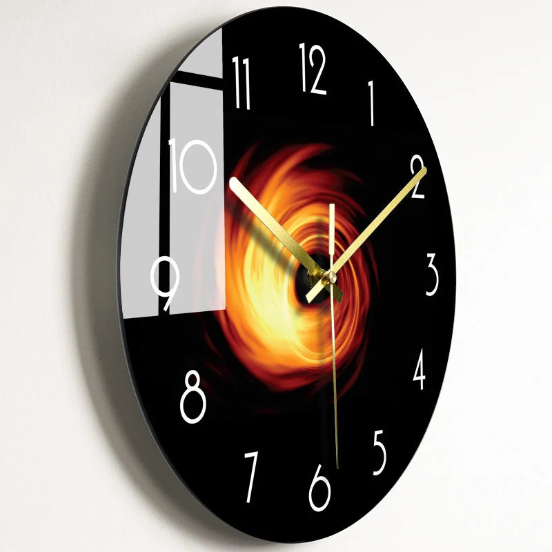 Wall Clock | Silent Quartz & Organic Glass Dial