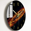Wall Clock | Silent Quartz & Organic Glass Dial