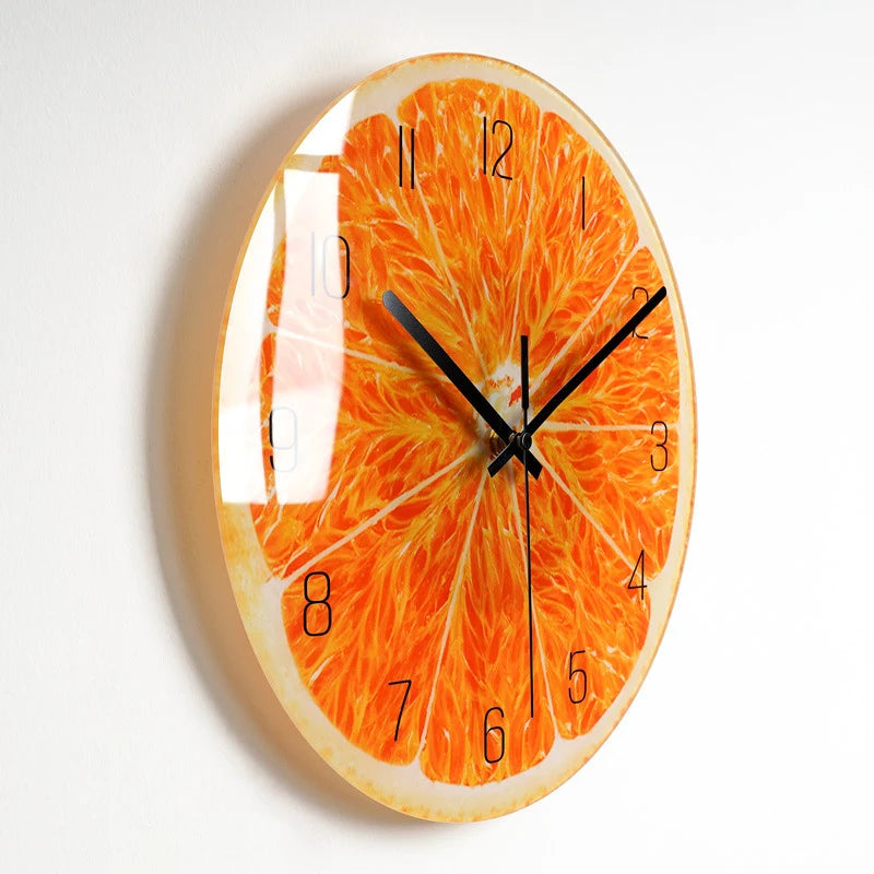 Wall Clock | Silent Quartz & Organic Glass Dial