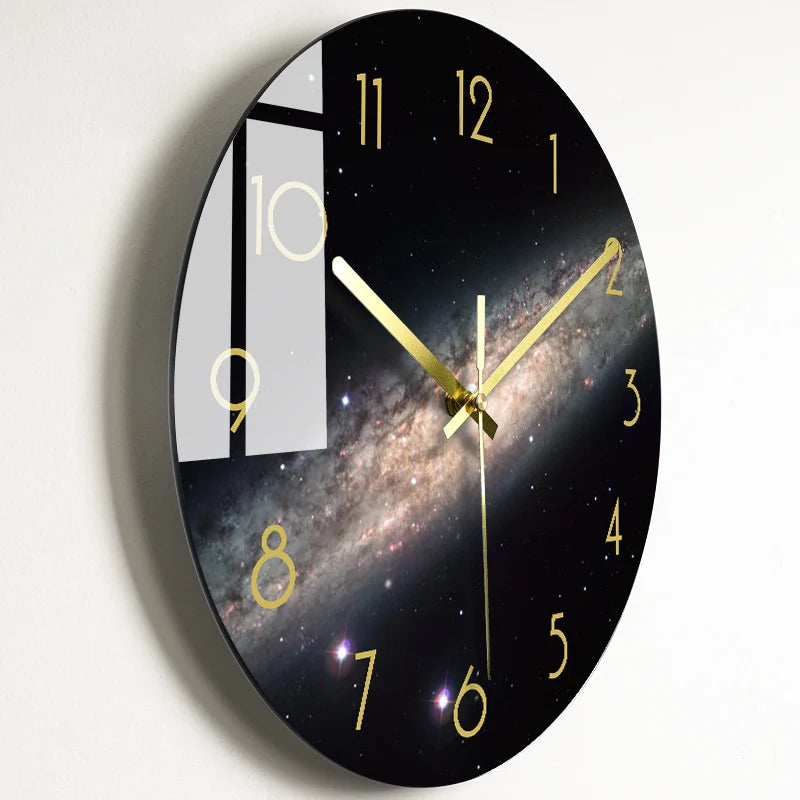Wall Clock | Silent Quartz & Organic Glass Dial