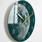 Wall Clock | Silent Quartz & Organic Glass Dial