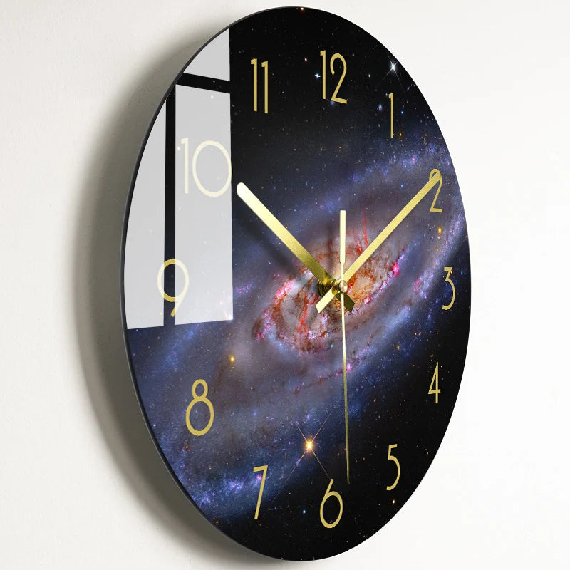 Wall Clock | Silent Quartz & Organic Glass Dial