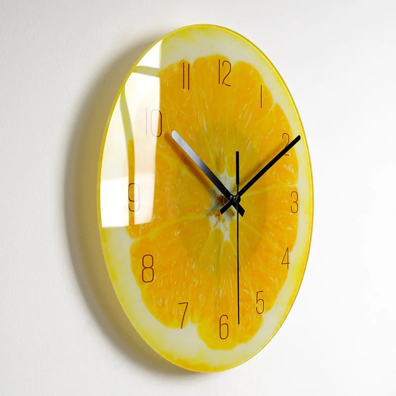 Wall Clock | Silent Quartz & Organic Glass Dial