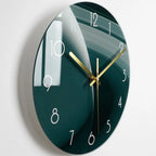 Wall Clock | Silent Quartz & Organic Glass Dial