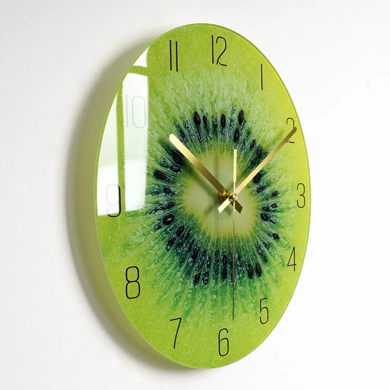 Wall Clock | Silent Quartz & Organic Glass Dial