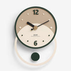 Wall Clock | Silent Sweep Walnut & Acrylic | 28 x 40 cm
