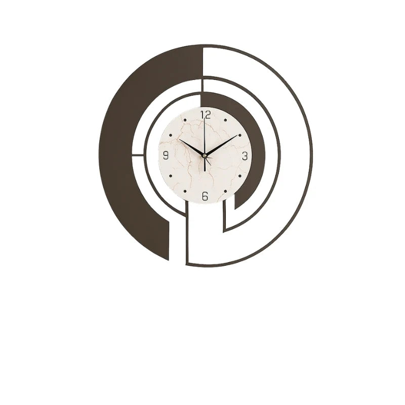 Wall Clock | Slim Round Matte Dial & Hidden Mount