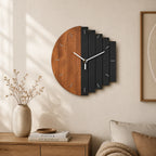 Wall Clock | Sustainable Wood & Minimalist Design | Analog Display