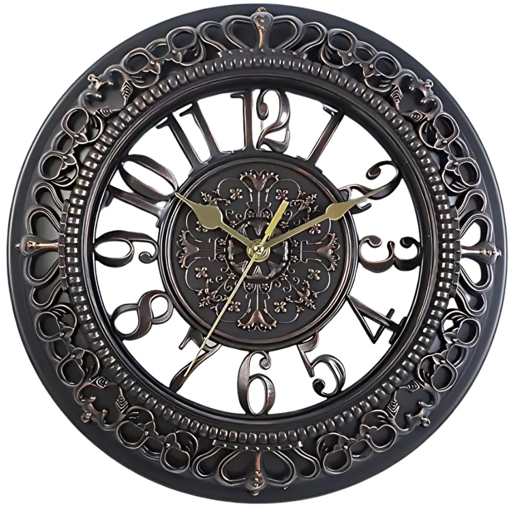 Wall Clock | Vintage Design & Silent Quartz Movement