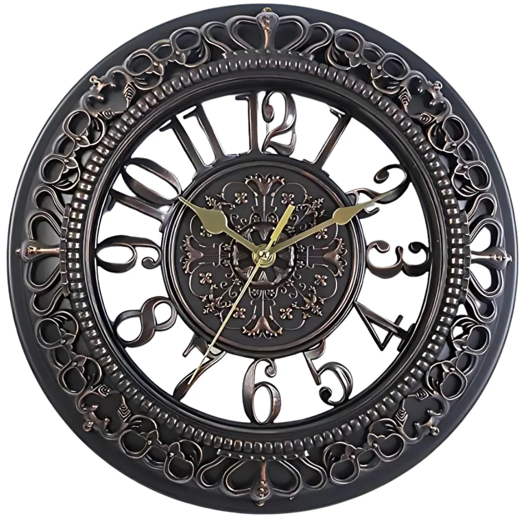 Wall Clock | Vintage Design & Silent Quartz Movement